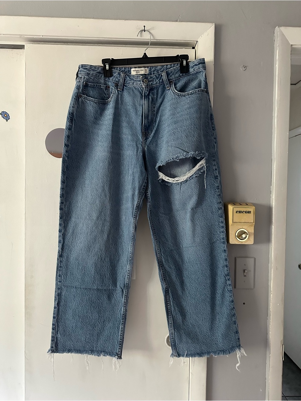 Abercrombie curve love “the loose” fit size 32s jeans